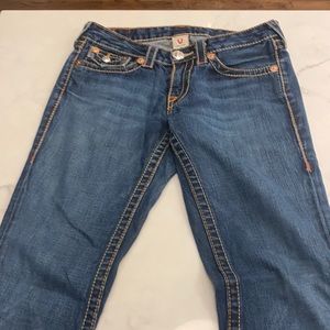 True Religion flare, dark blue